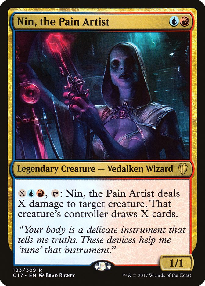 Nin, the Pain Artist [Commander 2017] | Red Riot Games CA