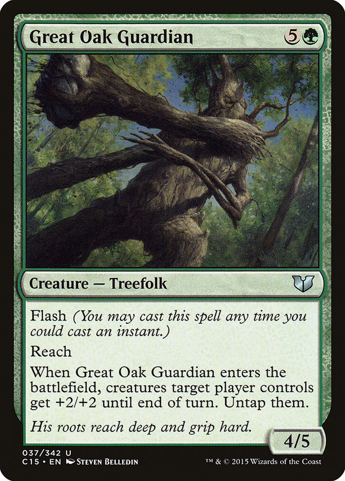 Great Oak Guardian [Commander 2015] | Red Riot Games CA
