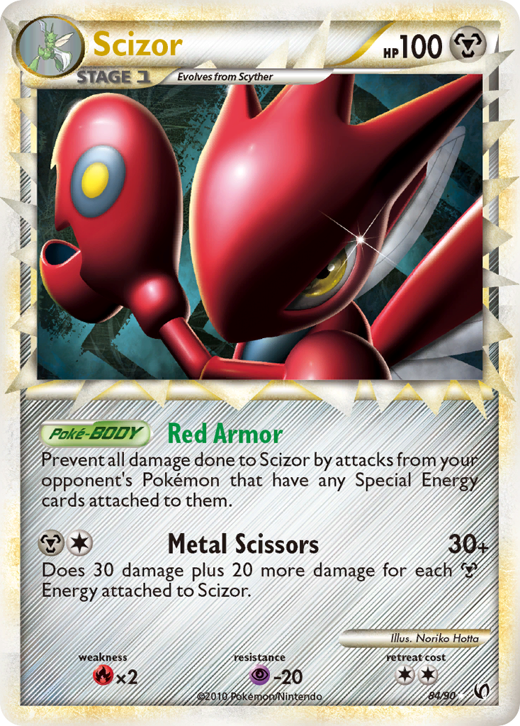 Scizor (84/90) [HeartGold & SoulSilver: Undaunted] | Red Riot Games CA