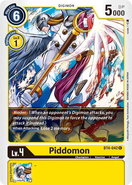 Piddomon [BT4-042] [Great Legend] | Red Riot Games CA