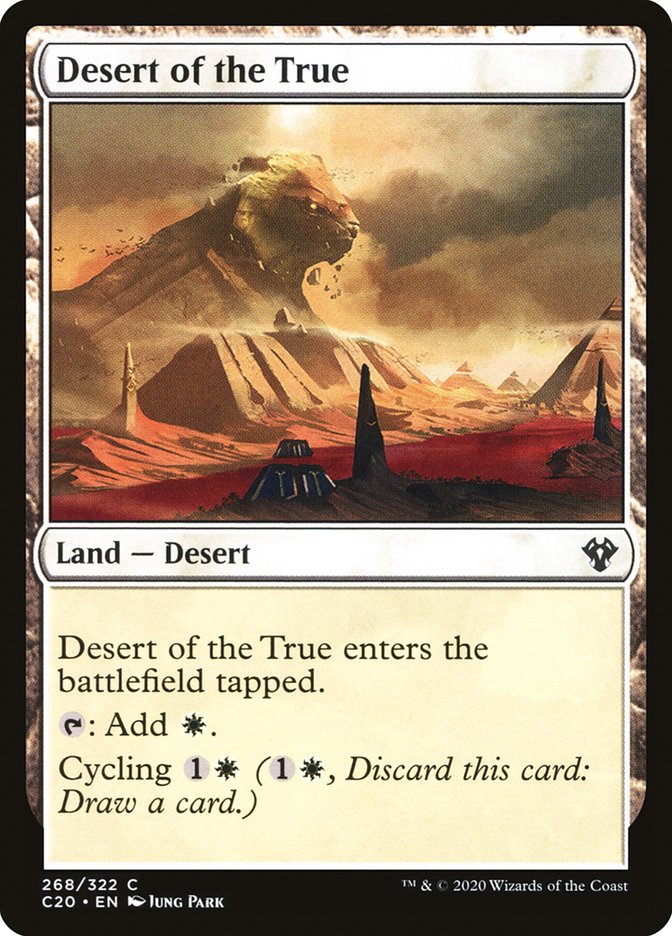 Desert of the True [Commander 2020] | Red Riot Games CA