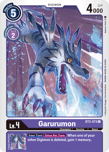 Garurumon [BT2-073] [Release Special Booster Ver.1.0] | Red Riot Games CA