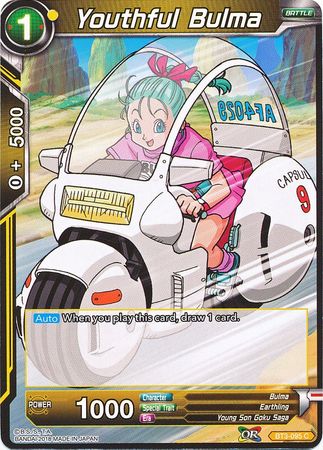 Youthful Bulma (BT3-095) [Cross Worlds] | Red Riot Games CA