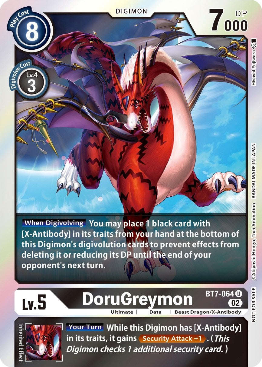 DoruGreymon [BT7-064] (Official Tournament Pack Vol. 6) [Next Adventure Promos] | Red Riot Games CA