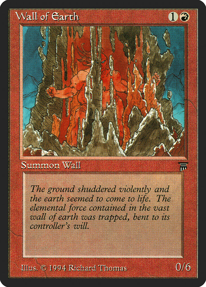 Wall of Earth [Legends] | Red Riot Games CA