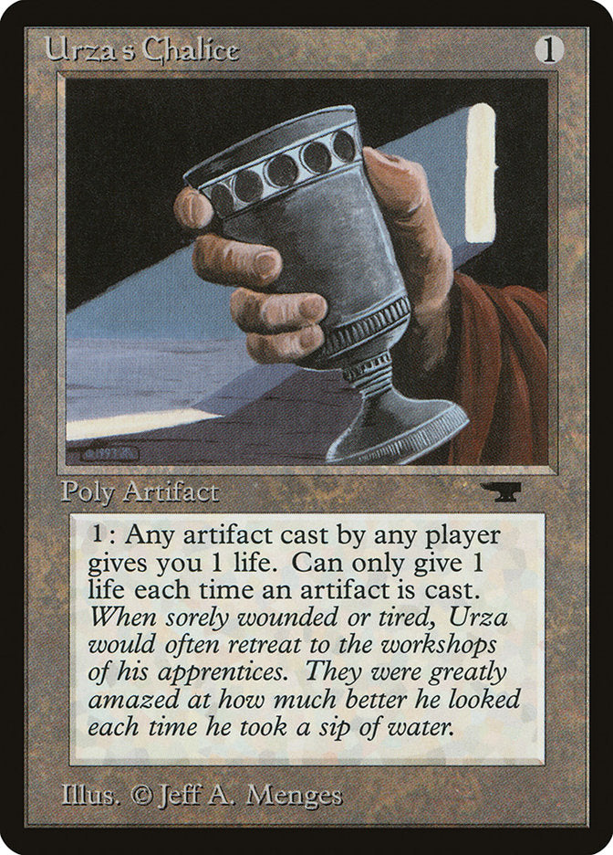 Urza's Chalice [Antiquities] | Red Riot Games CA