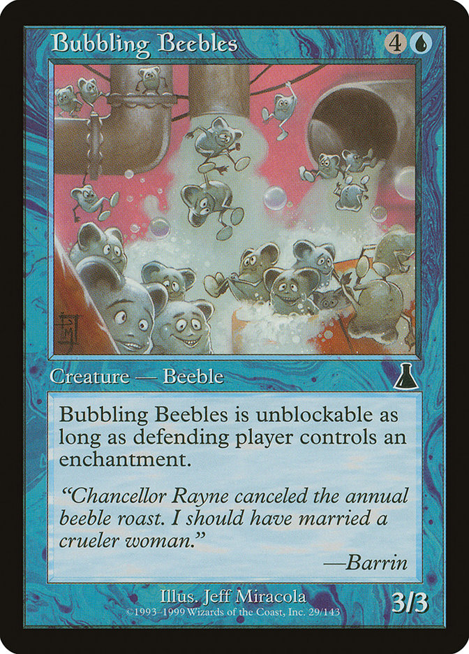 Bubbling Beebles [Urza's Destiny] | Red Riot Games CA