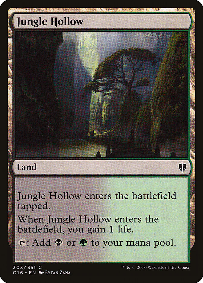 Jungle Hollow [Commander 2016] | Red Riot Games CA