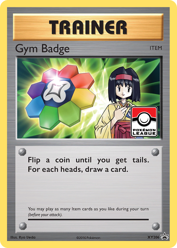 Gym Badge (XY206) (Erika) [XY: Black Star Promos] | Red Riot Games CA