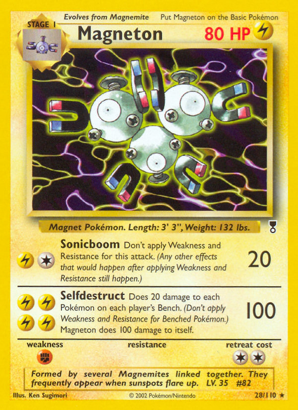 Magneton (28/110) [Legendary Collection] | Red Riot Games CA