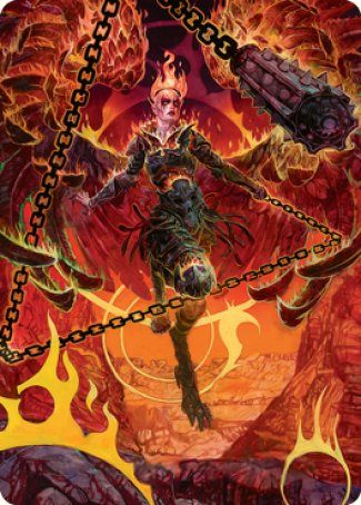 Zariel, Archduke of Avernus Art Card [Dungeons & Dragons: Adventures in the Forgotten Realms Art Series] | Red Riot Games CA