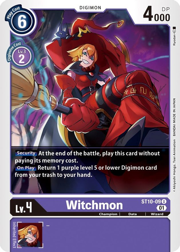 Witchmon [ST10-09] [Starter Deck: Parallel World Tactician] | Red Riot Games CA