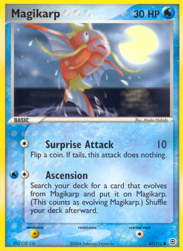 Magikarp (67/112) [EX: FireRed & LeafGreen] | Red Riot Games CA