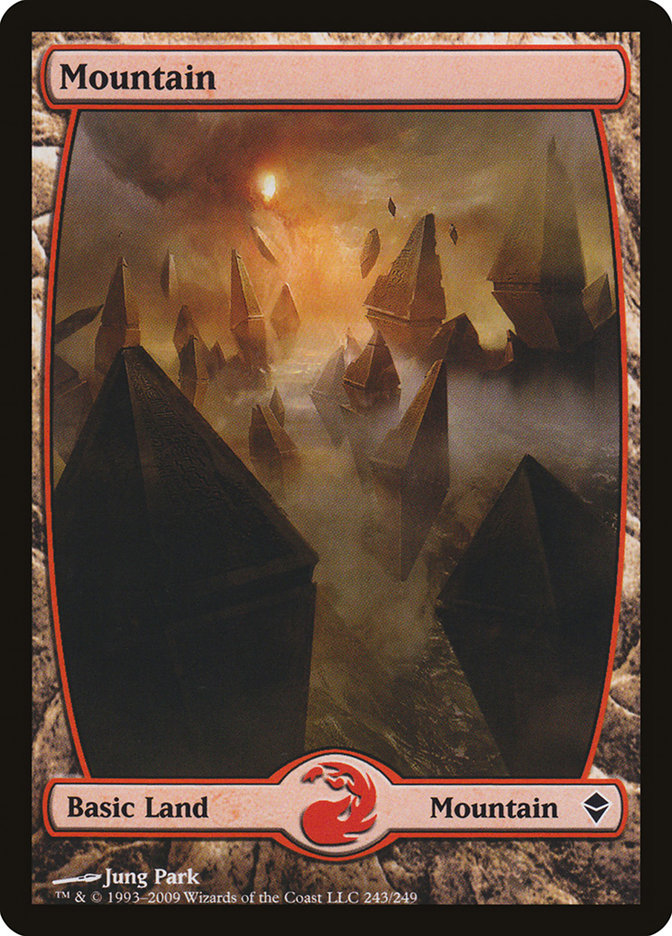 Mountain (243) [Zendikar] | Red Riot Games CA
