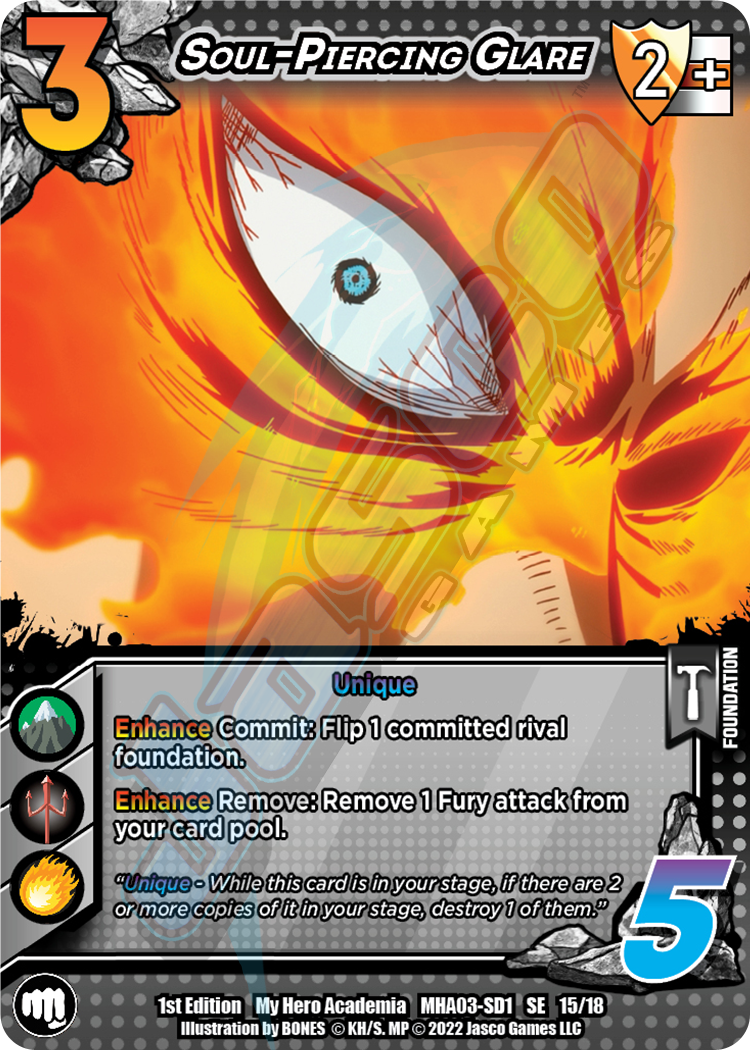 Soul-Piercing Glare [Endeavor Clash Deck] | Red Riot Games CA