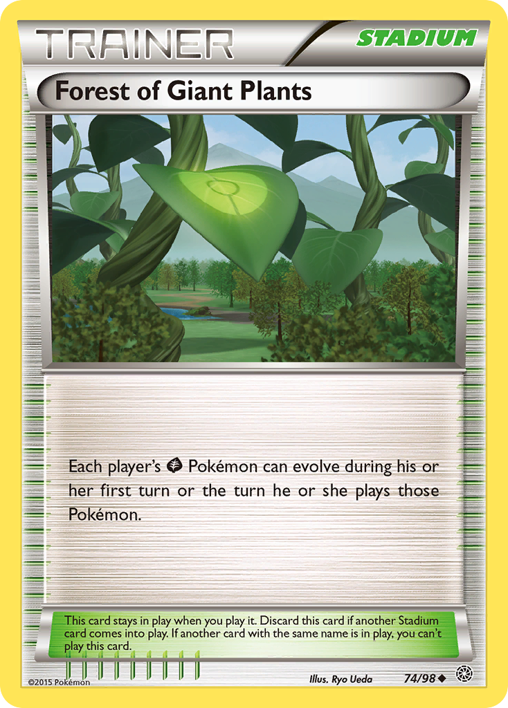 Forest of Giant Plants (74/98) [XY: Ancient Origins] | Red Riot Games CA