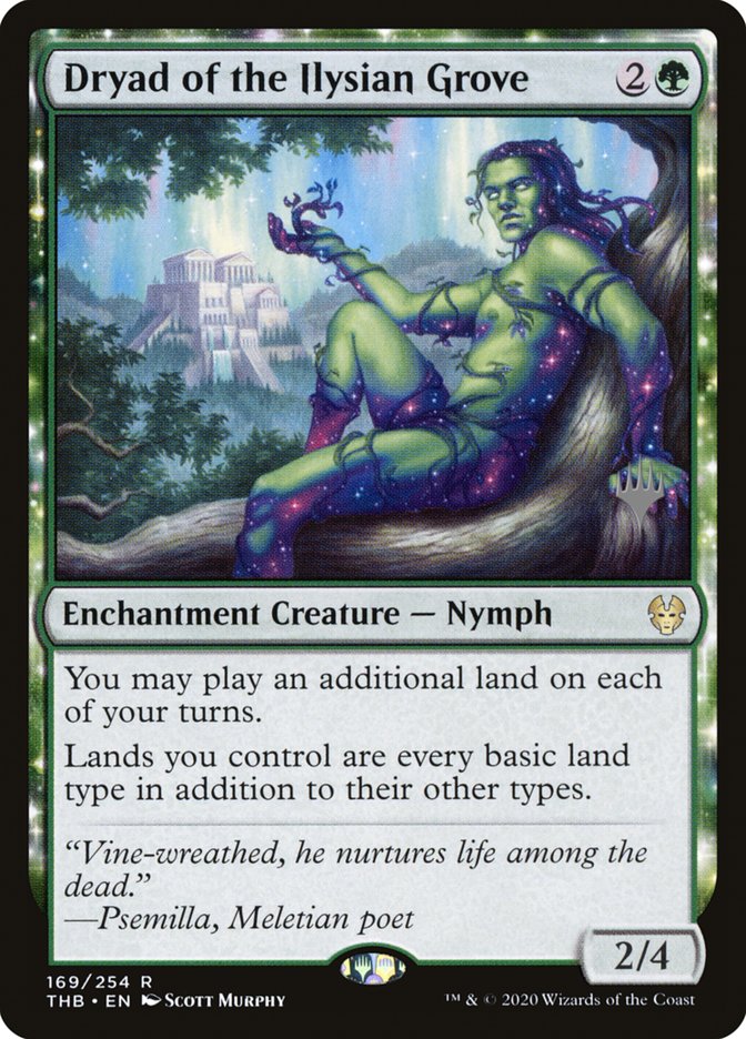 Dryad of the Ilysian Grove (Promo Pack) [Theros Beyond Death Promos] | Red Riot Games CA