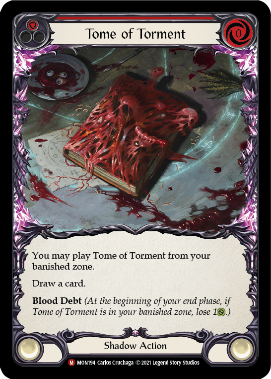 Tome of Torment [MON194] (Monarch)  1st Edition Normal | Red Riot Games CA