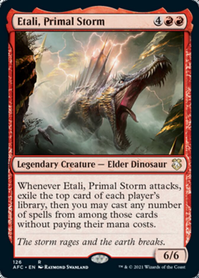 Etali, Primal Storm [Dungeons & Dragons: Adventures in the Forgotten Realms Commander] | Red Riot Games CA