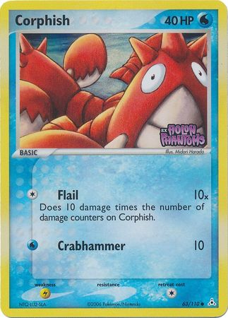 Corphish (63/110) (Stamped) [EX: Holon Phantoms] | Red Riot Games CA