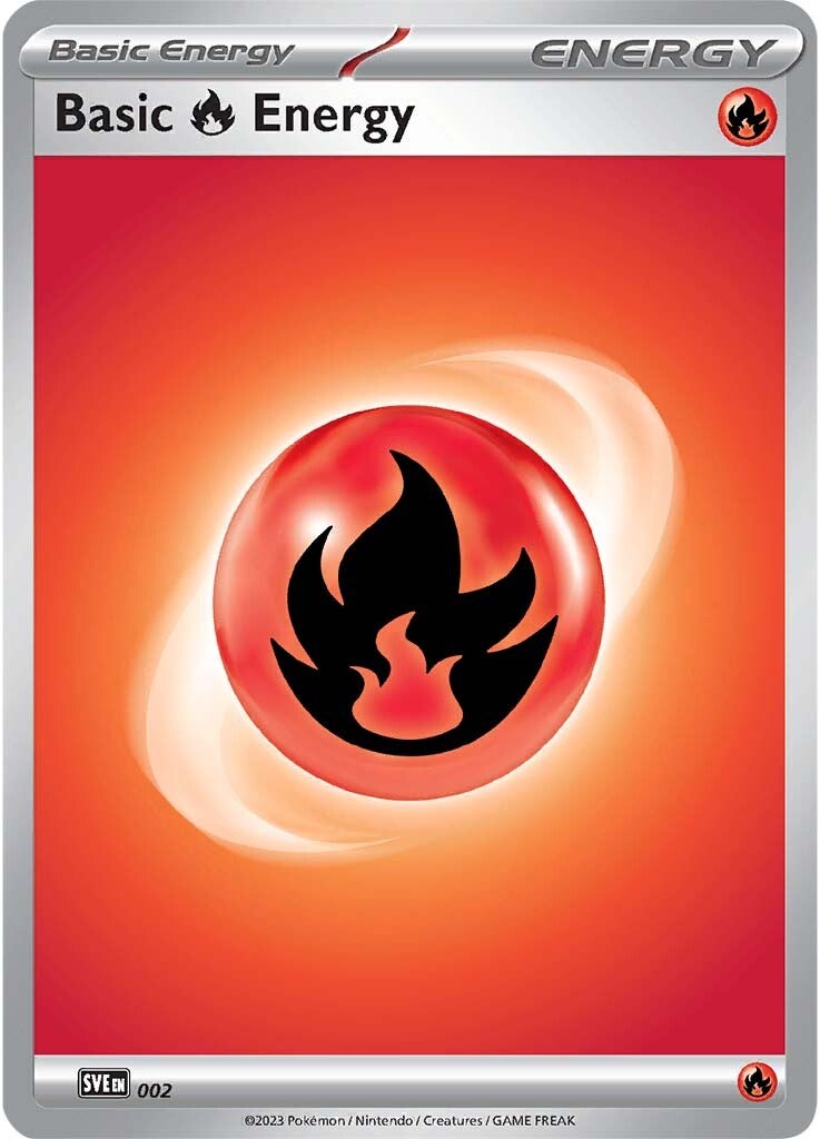 Fire Energy (002) [Scarlet & Violet: Base Set] | Red Riot Games CA