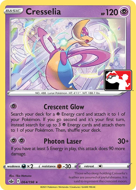 Cresselia (064/198) [Prize Pack Series One] | Red Riot Games CA