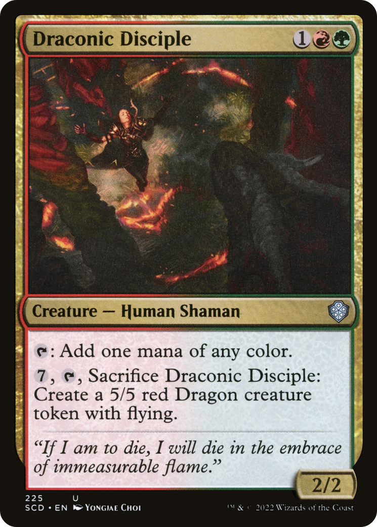 Draconic Disciple [Starter Commander Decks] | Red Riot Games CA