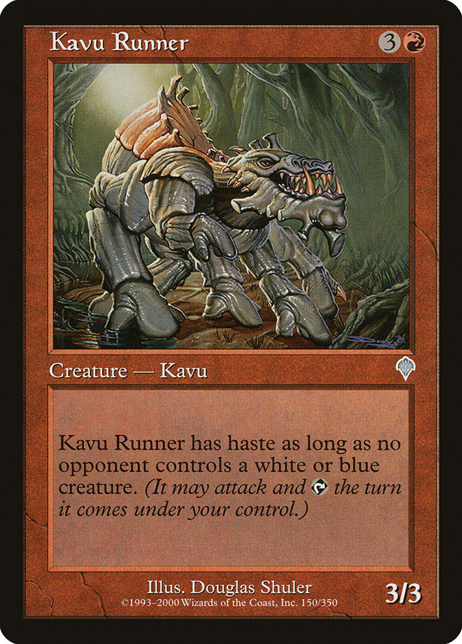Kavu Runner [Invasion] | Red Riot Games CA