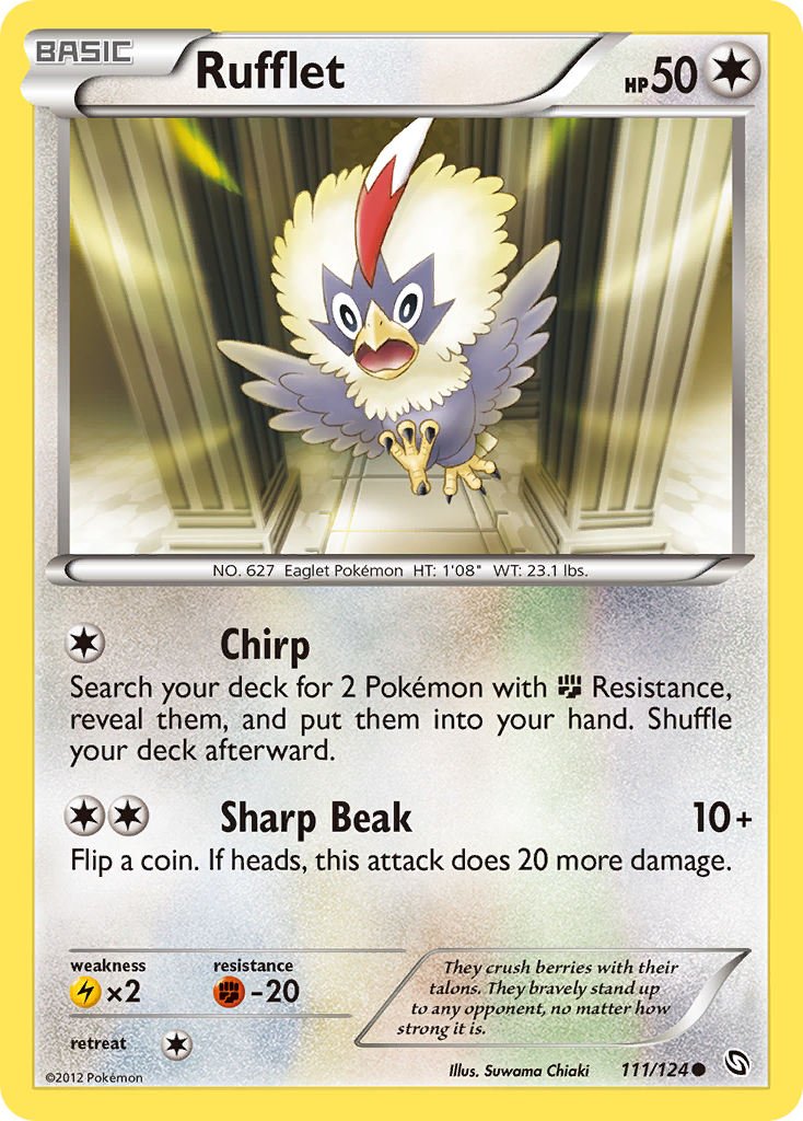 Rufflet (111/124) [Black & White: Dragons Exalted] | Red Riot Games CA
