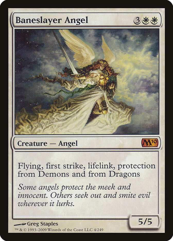 Baneslayer Angel [Magic 2010] | Red Riot Games CA