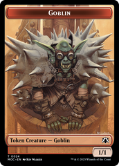 Goblin // Eldrazi Double-Sided Token [March of the Machine Commander Tokens] | Red Riot Games CA