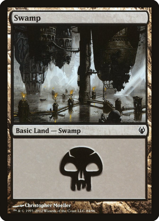 Swamp (84) [Duel Decks: Izzet vs. Golgari] | Red Riot Games CA