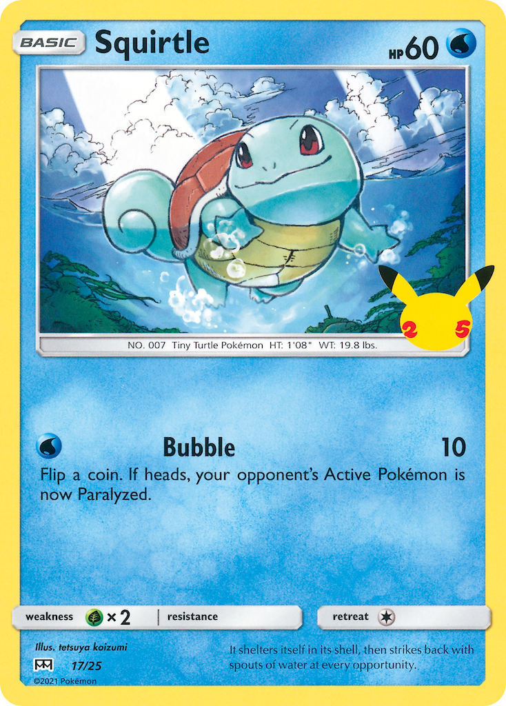 Squirtle (17/25) [McDonald's 25th Anniversary] | Red Riot Games CA