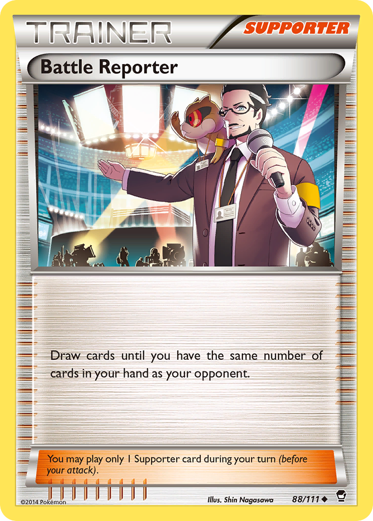 Battle Reporter (88/111) [XY: Furious Fists] | Red Riot Games CA