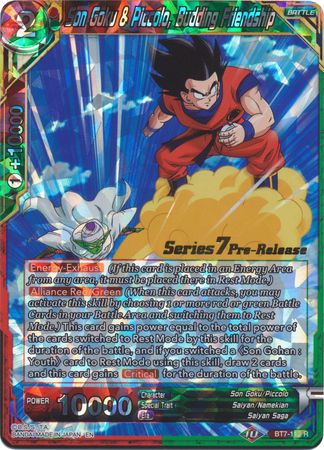 Son Goku & Piccolo, Budding Friendship (BT7-112_PR) [Assault of the Saiyans Prerelease Promos] | Red Riot Games CA