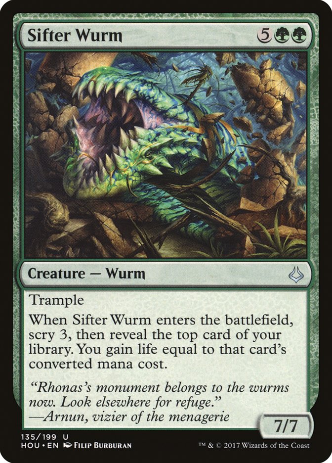 Sifter Wurm [Hour of Devastation] | Red Riot Games CA