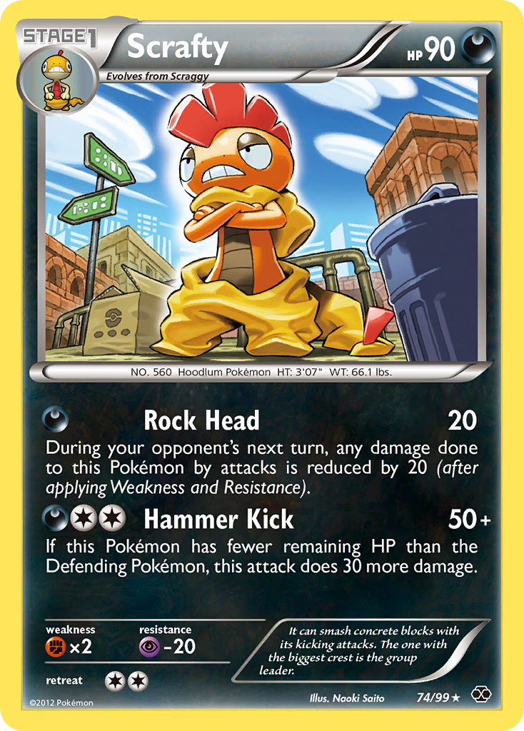 Scrafty (74/99) [Black & White: Next Destinies] | Red Riot Games CA