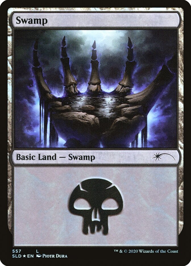 Swamp (Discarding) (557) [Secret Lair Drop Promos] | Red Riot Games CA