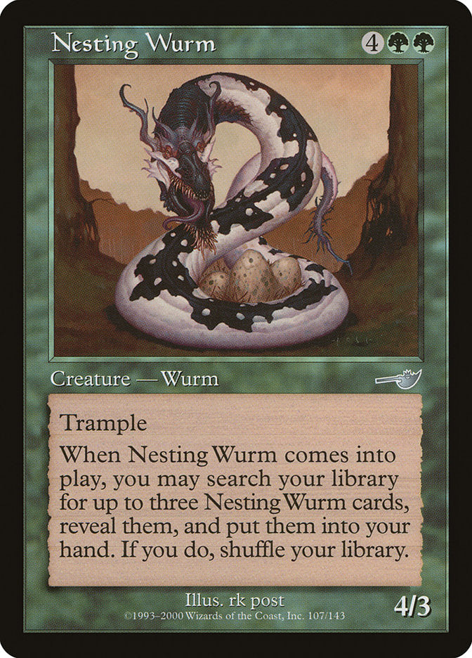 Nesting Wurm [Nemesis] | Red Riot Games CA