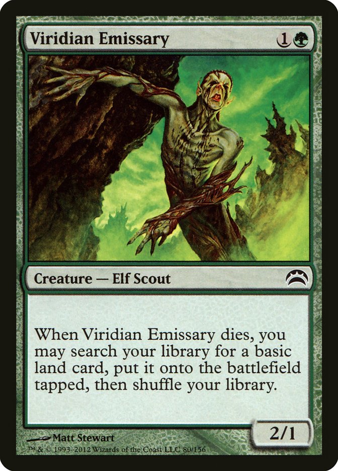 Viridian Emissary [Planechase 2012] | Red Riot Games CA