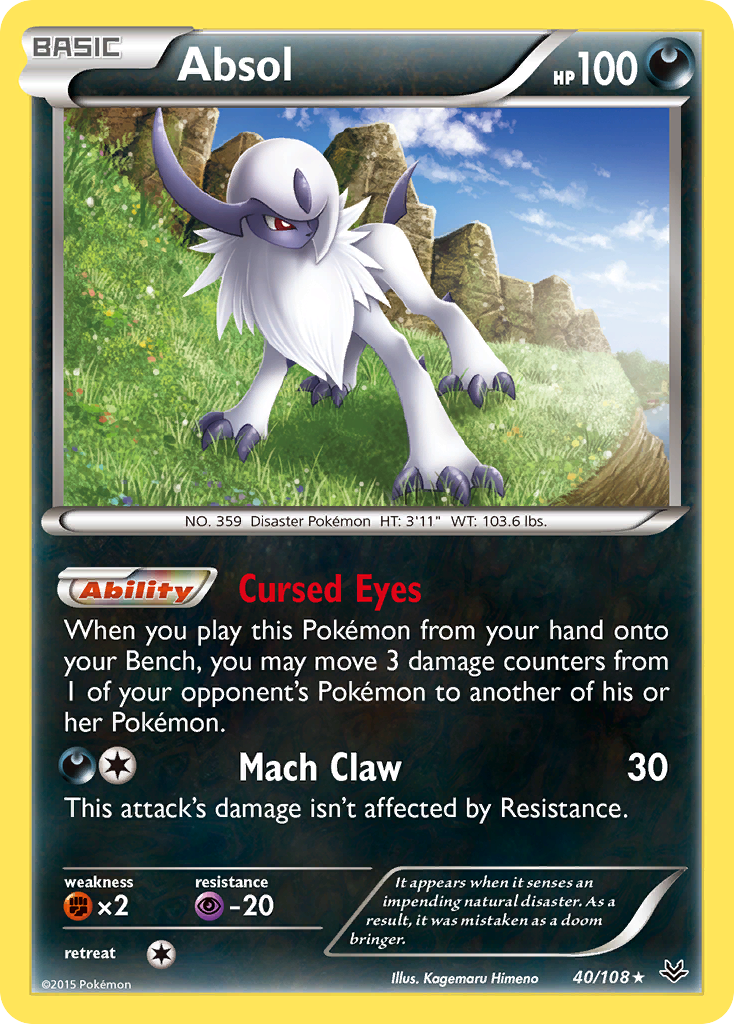 Absol (40/108) [XY: Roaring Skies] | Red Riot Games CA