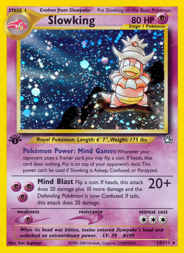 Slowking (14/111) [Neo Genesis 1st Edition] | Red Riot Games CA