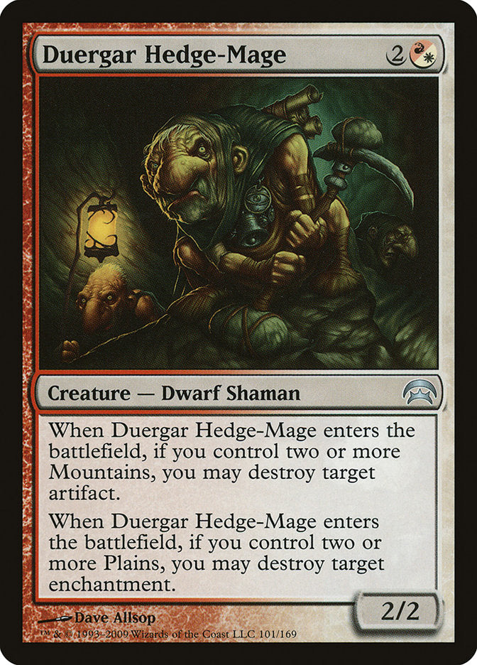 Duergar Hedge-Mage [Planechase] | Red Riot Games CA