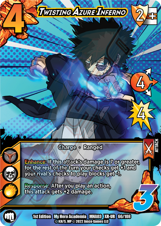 Twisting Azure Inferno (XR) [Heroes Clash]