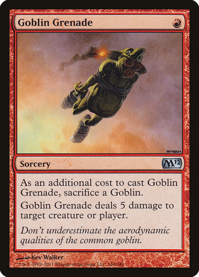 Goblin Grenade [Magic 2012] | Red Riot Games CA
