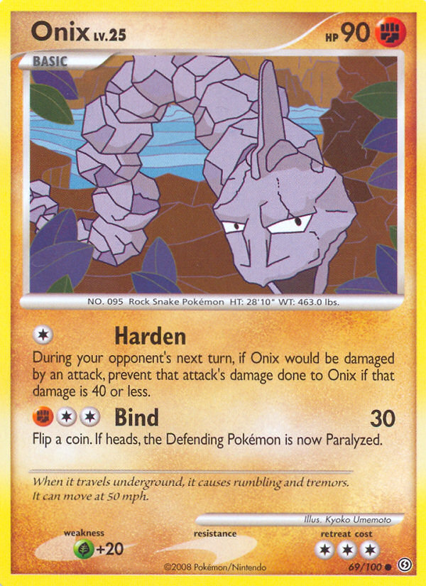 Onix (69/100) [Diamond & Pearl: Stormfront] | Red Riot Games CA