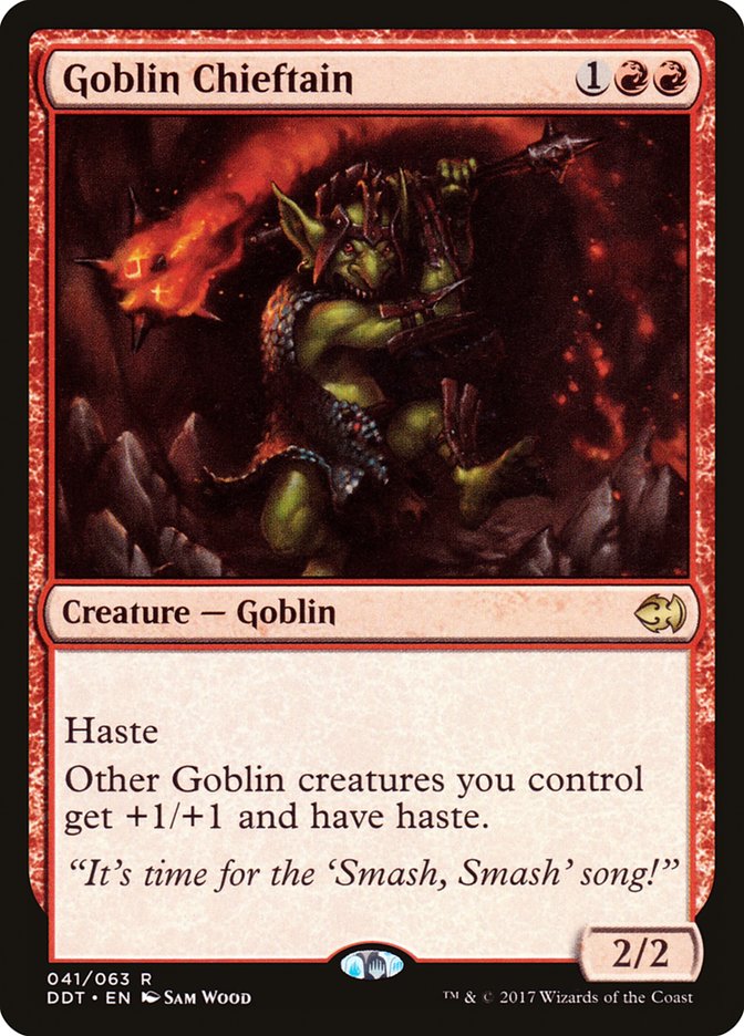 Goblin Chieftain [Duel Decks: Merfolk vs. Goblins] | Red Riot Games CA