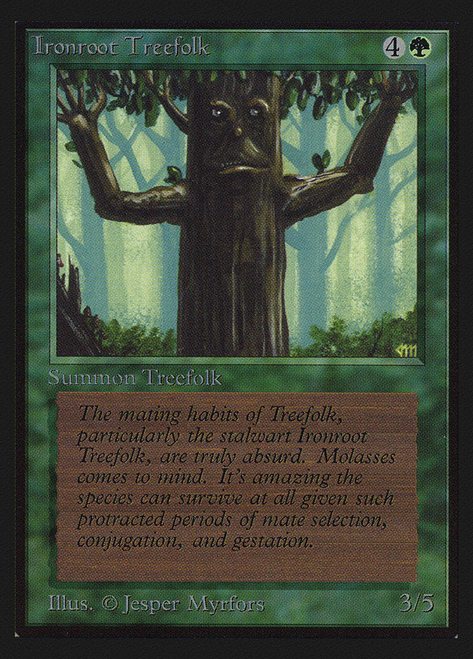 Ironroot Treefolk [Collectors' Edition] | Red Riot Games CA