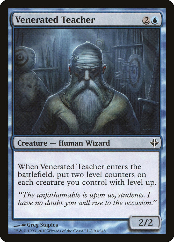 Venerated Teacher [Rise of the Eldrazi] | Red Riot Games CA