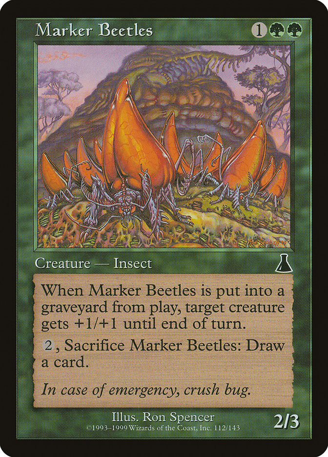 Marker Beetles [Urza's Destiny] | Red Riot Games CA